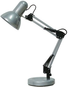 Rabalux Samson stolová lampa 1x60 W strieborná 4213