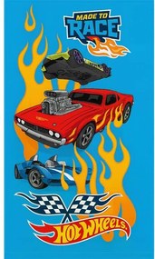 TipTrade Bavlnený froté uteráček 30x50 cm 30x50 cm - Hot Wheels "Draci ciest"