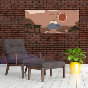Obraz - Japonsko N⁰1 (120x50 cm)