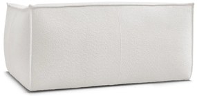 Biela pohovka z textílie buklé 170 cm Giorgia – Bobochic Paris