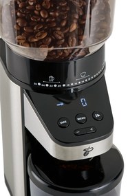 Mlynček na kávu s váhou, elektrický