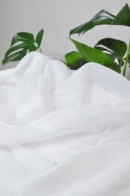 Dekorstudio Jednofarebná záclona - Biela - š. 100 cm x v. 250 cm