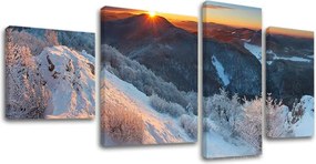 Obraz na plátne 4 dielny SLOVENSKO SK007E40