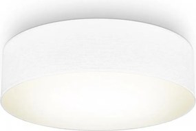 Stropné svietidlo 2xE27/40W/230V pr. 38 cm biele