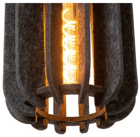 Lucide 45492/13/36 - Luster na lanku RAFAL 3xE27/40W/230V čierna/šedá