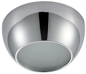 DOWNLIGHT GU10/50W,IP44, CH./FROSTED