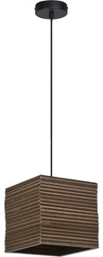 Ledvance - Luster na lanku DECOR CARDBOARD 1xE27/15W/230V 25x25 cm
