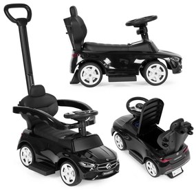 Odrážadlo Mercedes C CLASS, interaktívny volant, BLACK