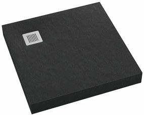 Sprchová vanička New Horizons Black Stone 100x100x12 3.3302/C/ST-M2
