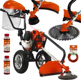 Silná benzínová kosačka na kolieskach Podkasalka Stabilný motor: 5,2 Km