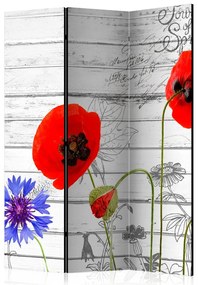 Artgeist Paraván - Wildflowers [Room Dividers]