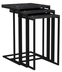 Set 3ks. konferenčných stolíkov Blacky. Akcia -22%. Vlastná spoľahlivá doprava až k Vám domov. 1067610