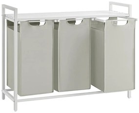 Kôš na bielizeň REX biely