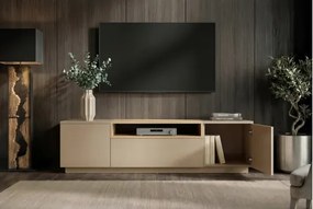 TV-skrinka 47812 Loft 160cm Sivá/Prírodná Dub Dyha  - Komfort-nábytok