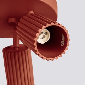 Stropné svietidlo v tehlovej farbe Gleam – Nice Lamps