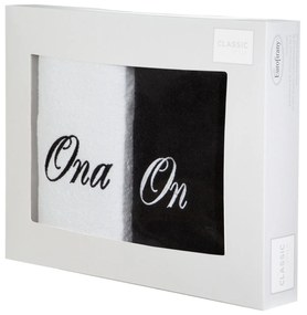 EUROFIRANY FROTÉ UTERÁK ONA ON SADA 2 KS 70X140 CM VIACFAREBNÁ