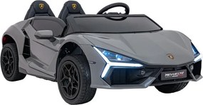 Elektrické autíčko Lamborghini Revuelto XL STRONG sivé