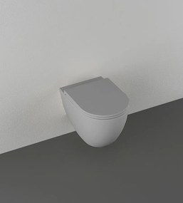 Isvea Isvea, INFINITY závesná WC misa, Rimless, 36,5x53cm, šedá, 10NF02005-2V