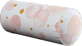 Jednoduchý valcový vankúš farba produktu ružová látka vzorované