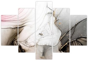 Obraz - Mramorový atrament (150x105 cm)