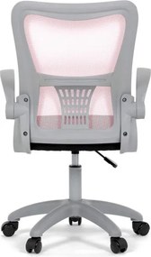 Detská otočná stolička ružová KA-K2008 PINK