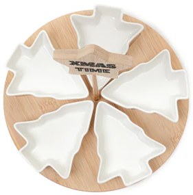 Sada servírovacích misiek TROEL v tvare vianočného stromčeka 832579