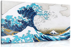 Obraz reprodukcia Veľká vlna z Kanagawa - Kacušika Hokusai