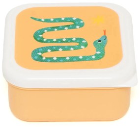 PETIT MONKEY Desiatový box Upside Down Animals – set 3 ks