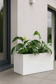 Hrantík MAXI, sklolaminát, šírka 80 cm, biely mat