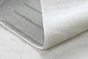 Dywany Łuszczów, Kusový koberec Mode 8586 geometric cream, 160x220, biela, chodba / predsieň