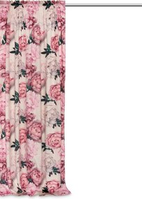 Záves PEONY VELVET LIGHT s riasiacou páskou 140x270 cm