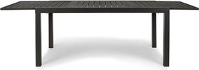 Hliníkový záhradný jedálenský stôl 90x160 cm Hilde – Bizzotto