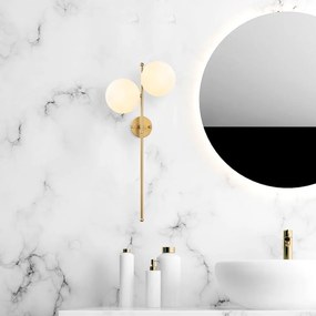 Nástenné svietidlo v zlatej farbe Fazli – Opviq lights