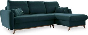 XXXLutz ROHOVÁ SEDAČKA, textil, tyrkysová MID.YOU - Sedačky - 001454003007
