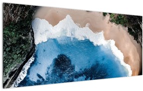 Obraz pláže Nusa Penida, Indonézia (120x50 cm)