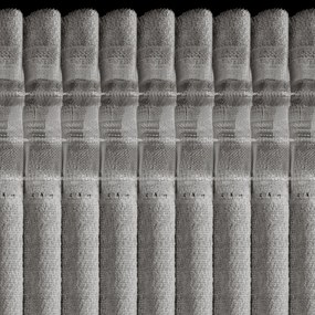 ZÁVES NA PÁSKE BLAKE 140X270 CM STRIEBORNÁ