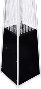 Plynový ohrievač slnečníkov 13 kW pre terasu a záhradu, redukčný kryt hadice MultiGarden