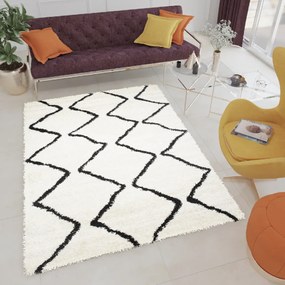 Dizajnový koberec OLIVE - SHAGGY ROZMERY: 160x220