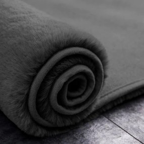 Protišmykový koberec RABBIT sivý