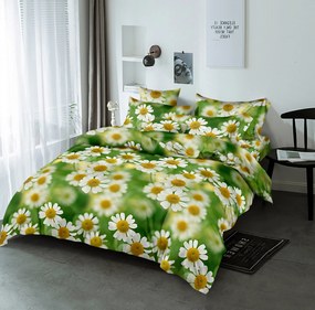 Obliečky z mikrovlákna CHAMOMILLA zelené Rozmer obliečky: 70 x 80 cm | 140 x 200 cm