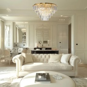 Stropné svietidlo MILANO 12xE14/40W/230V zlatá