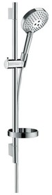 Hansgrohe Raindance Select S, sprchová sada 120 3jet PowderRain so sprchovou tyčou 65 cm, chrómová, HAN-27654000