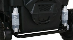 Ramiz ATV Závodná bugina pre 2 deti Červená + pohon 4x4 + diaľkové ovládanie + pomalý štart + MP3 LED