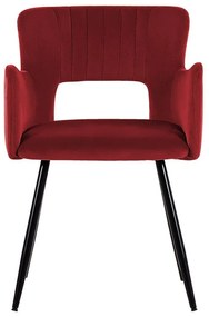 Set 2 ks jedálenských stoličiek Shelba (červená) . Vlastná spoľahlivá doprava až k Vám domov. 1075757