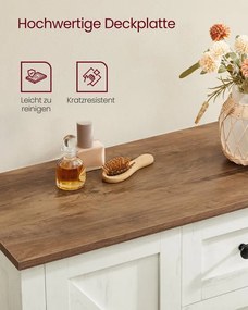 Kúpeľňová skrinka BBK753W01 biela