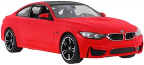 BMW M4 Coupé červené RASTAR model 1:14 Diaľkovo ovládané auto + diaľkové ovládanie 2,4 GHz