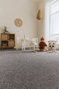 Koberec metráž Orion 9299, na mieru, šíře 4m,5m, šedá, filc, chodba / predsieň