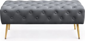 Taburet Monaco grafitový