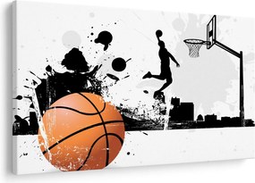Obraz - Hráč basketbalu (90x60 cm)