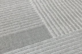 Koberec MISHA J087A svetlosivý / tmavosivý